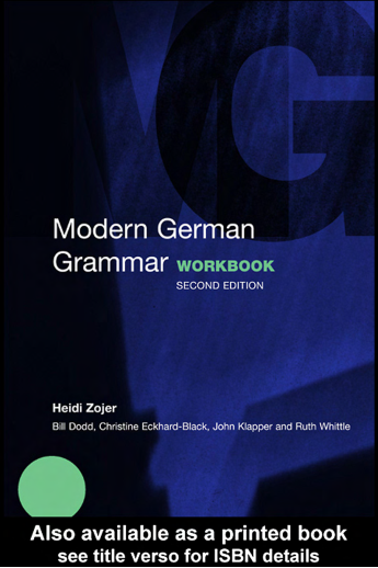 Modern German Grammar Workbook